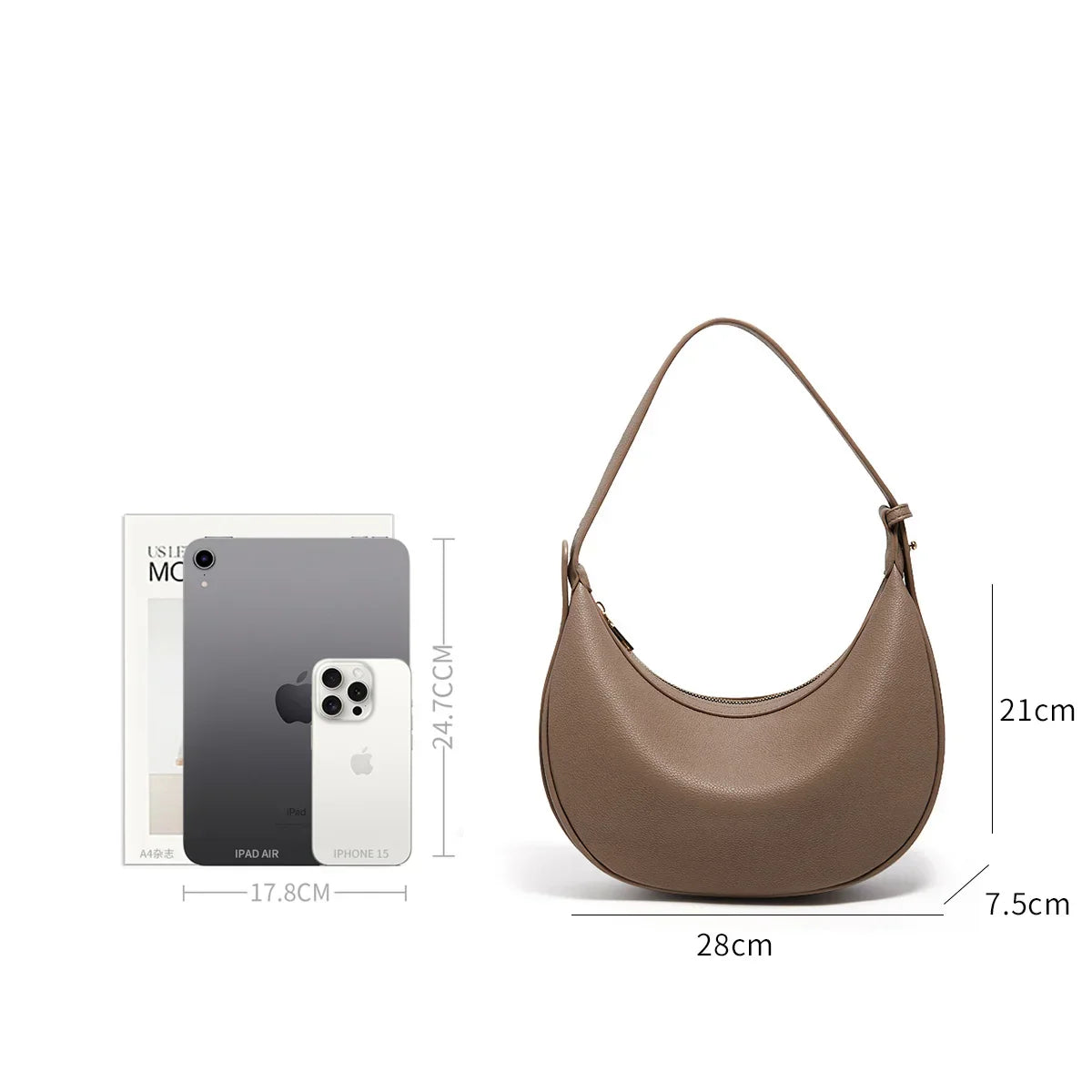 Leather Bag - Ivy
