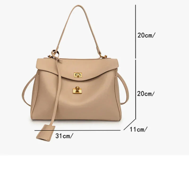 Leather Bag - Saphir