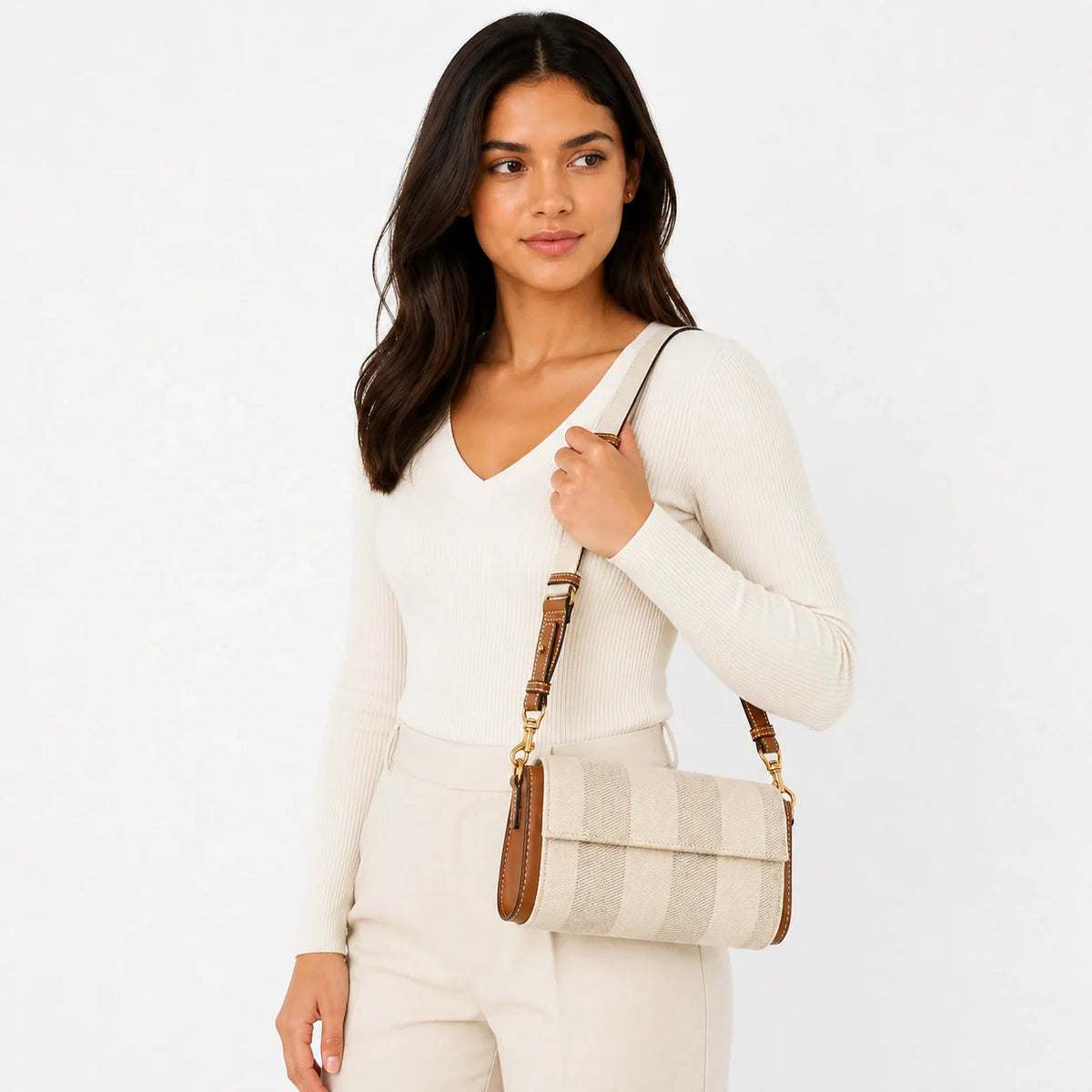 Mini Bag in Leather - Sidonie