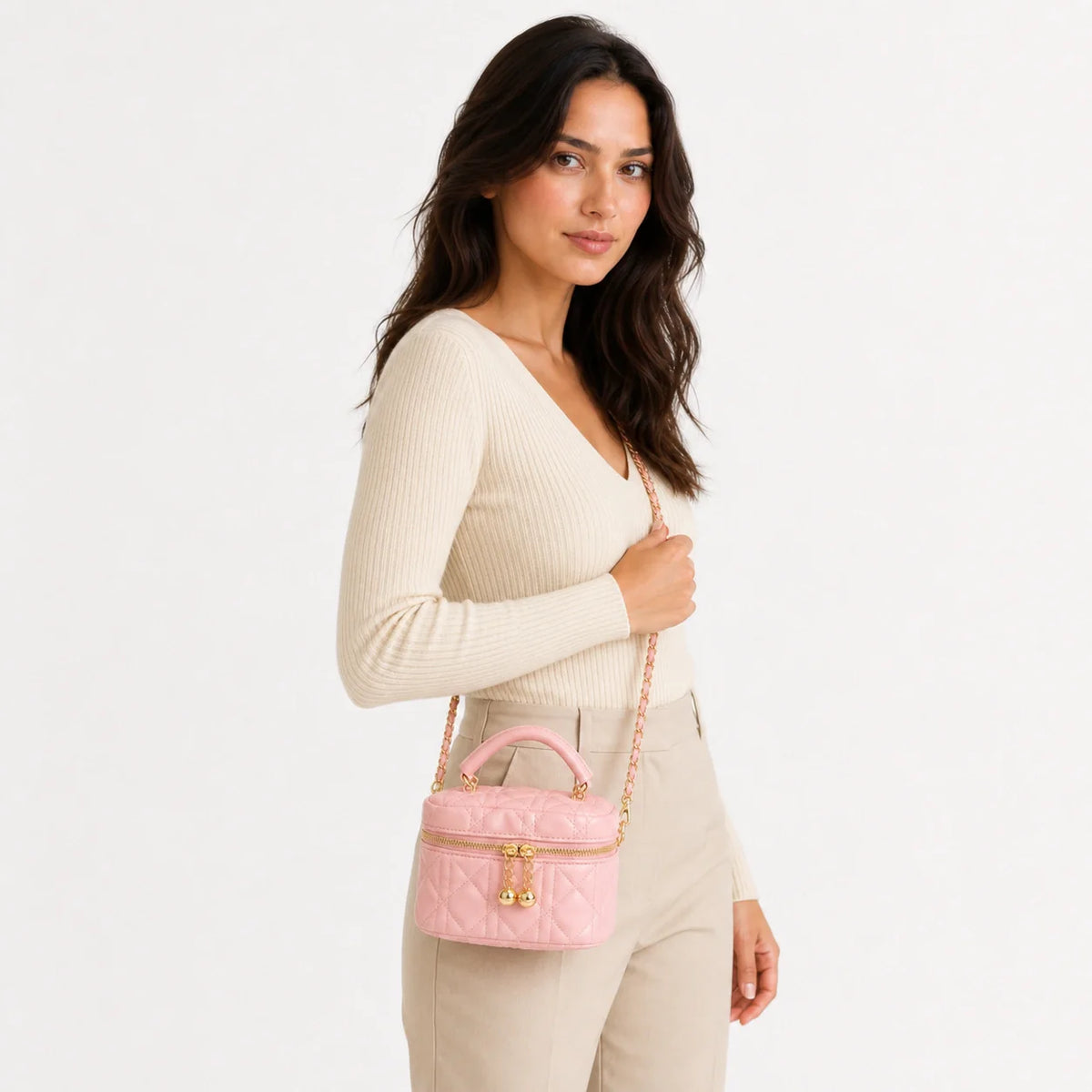 Mini Bag in Leather - Aria