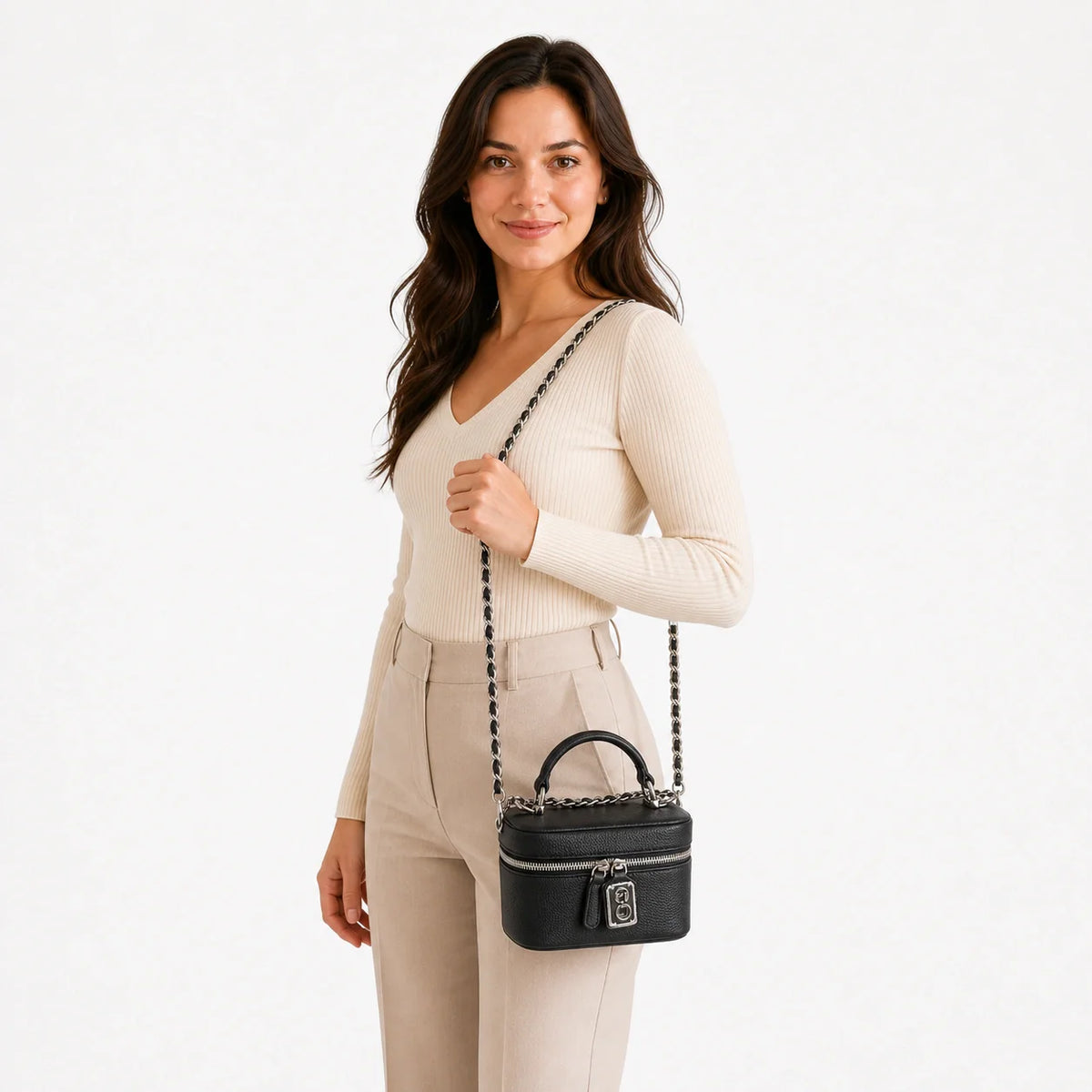 Mini Bag in Leather - Nova