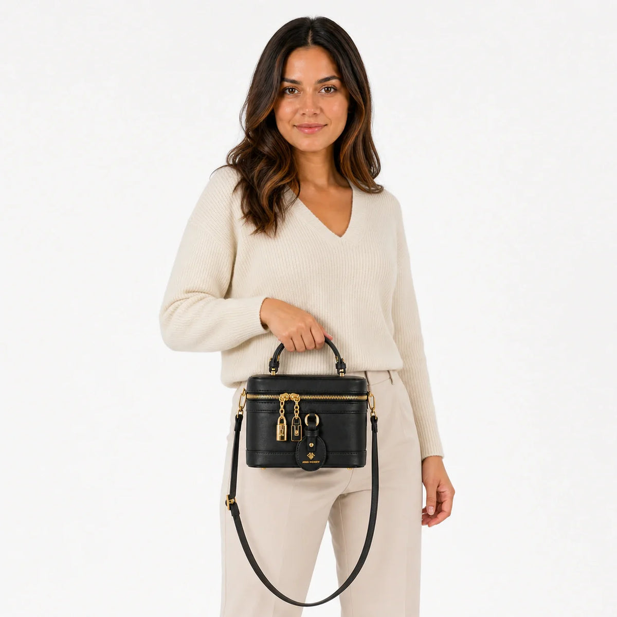 Mini Bag in Leather - Zelie
