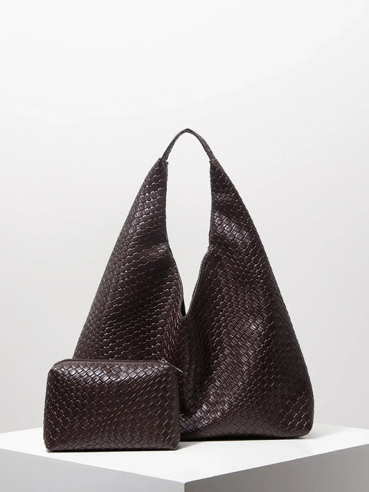 Bag and Wallet in Leather - Noelle