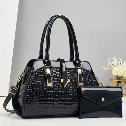 Bag and Wallet Kit in Leather - Vian