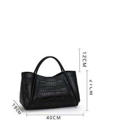 Chloe Croco Medium Leather Bag