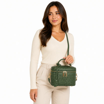Mini Bag in Leather - Oceane
