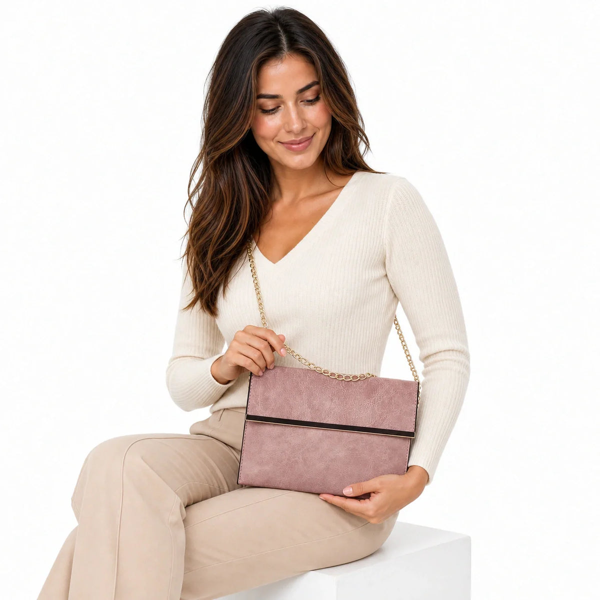 Leather Retro 3-Piece Handbag Set - Liora