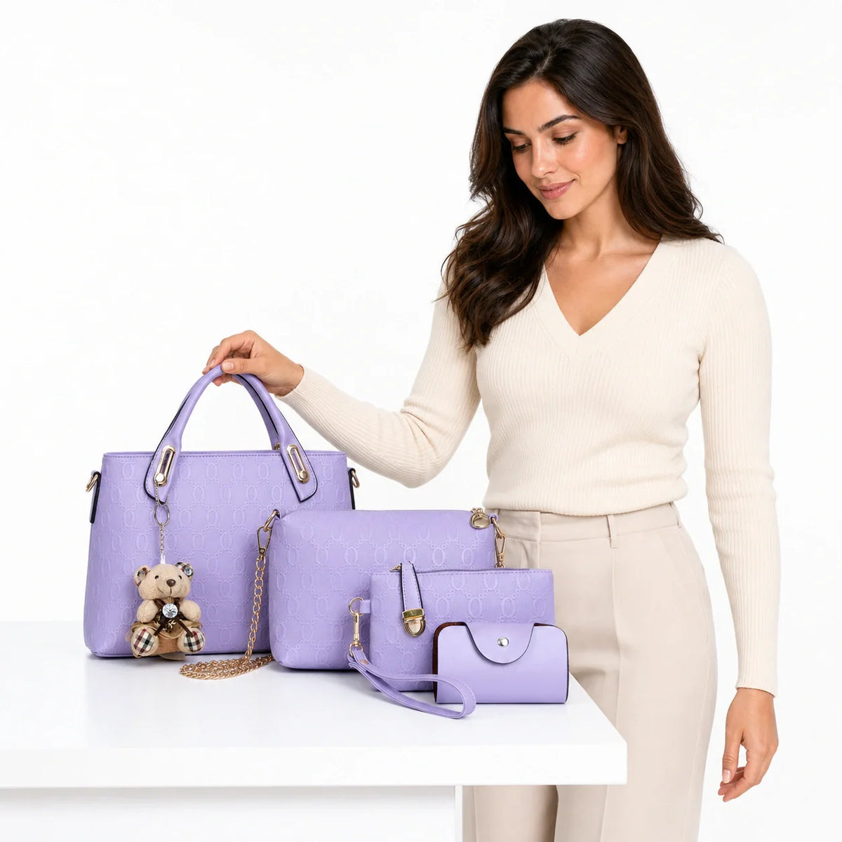 Leather Bag Set - Nova