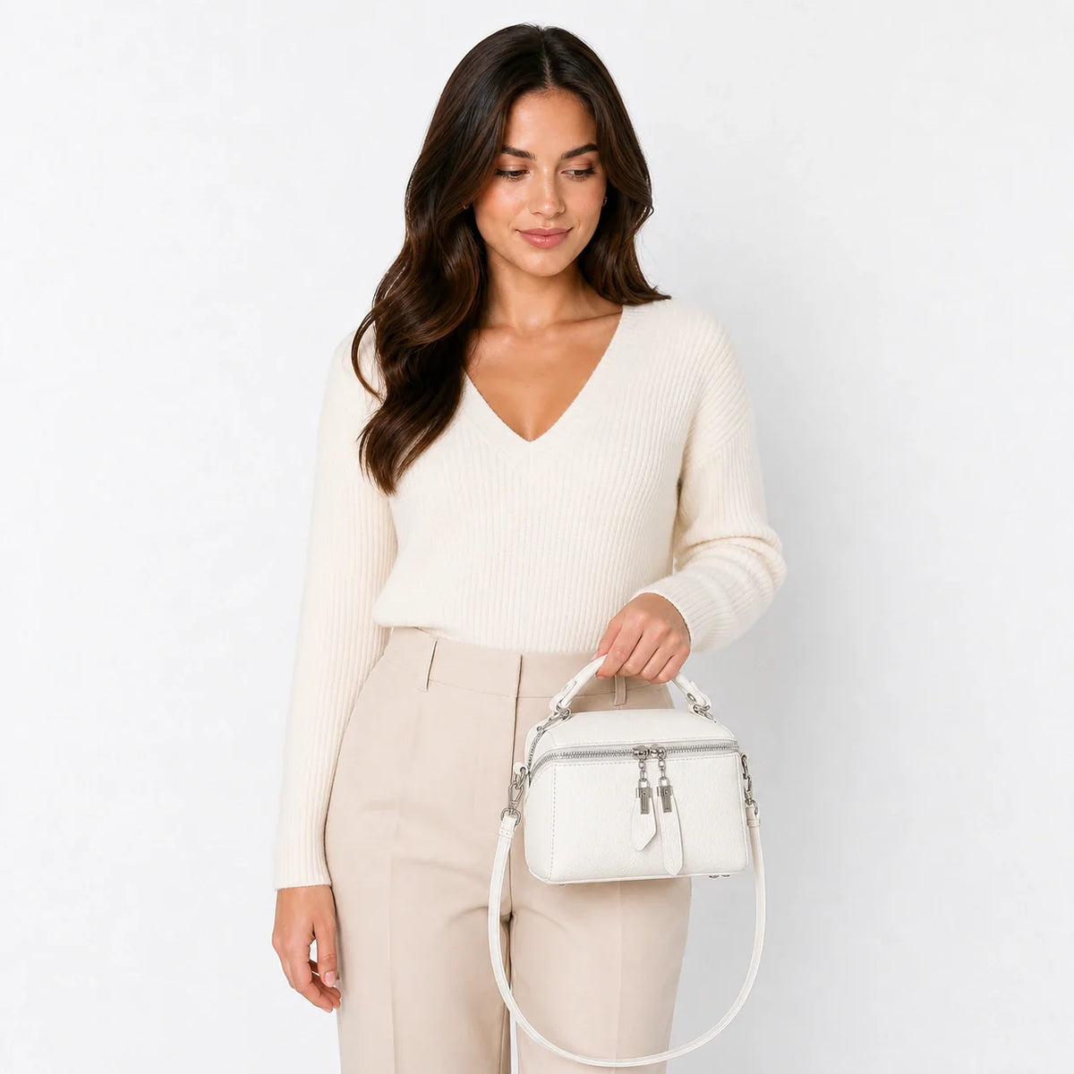 Mini Bag in Leather - Talia