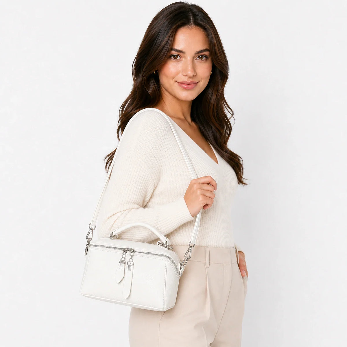 Mini Bag in Leather - Talia