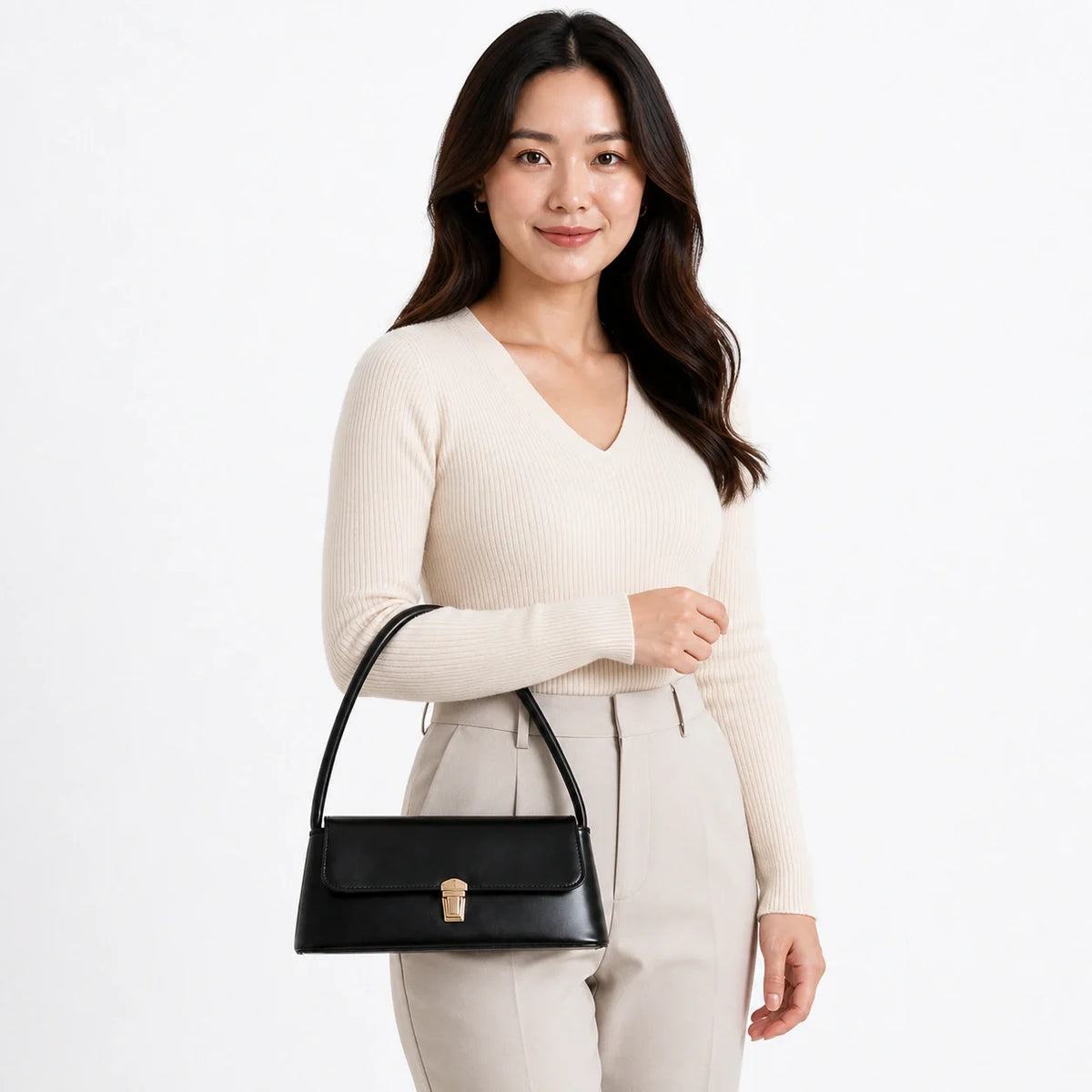 Mini Bag in Leather - Cora