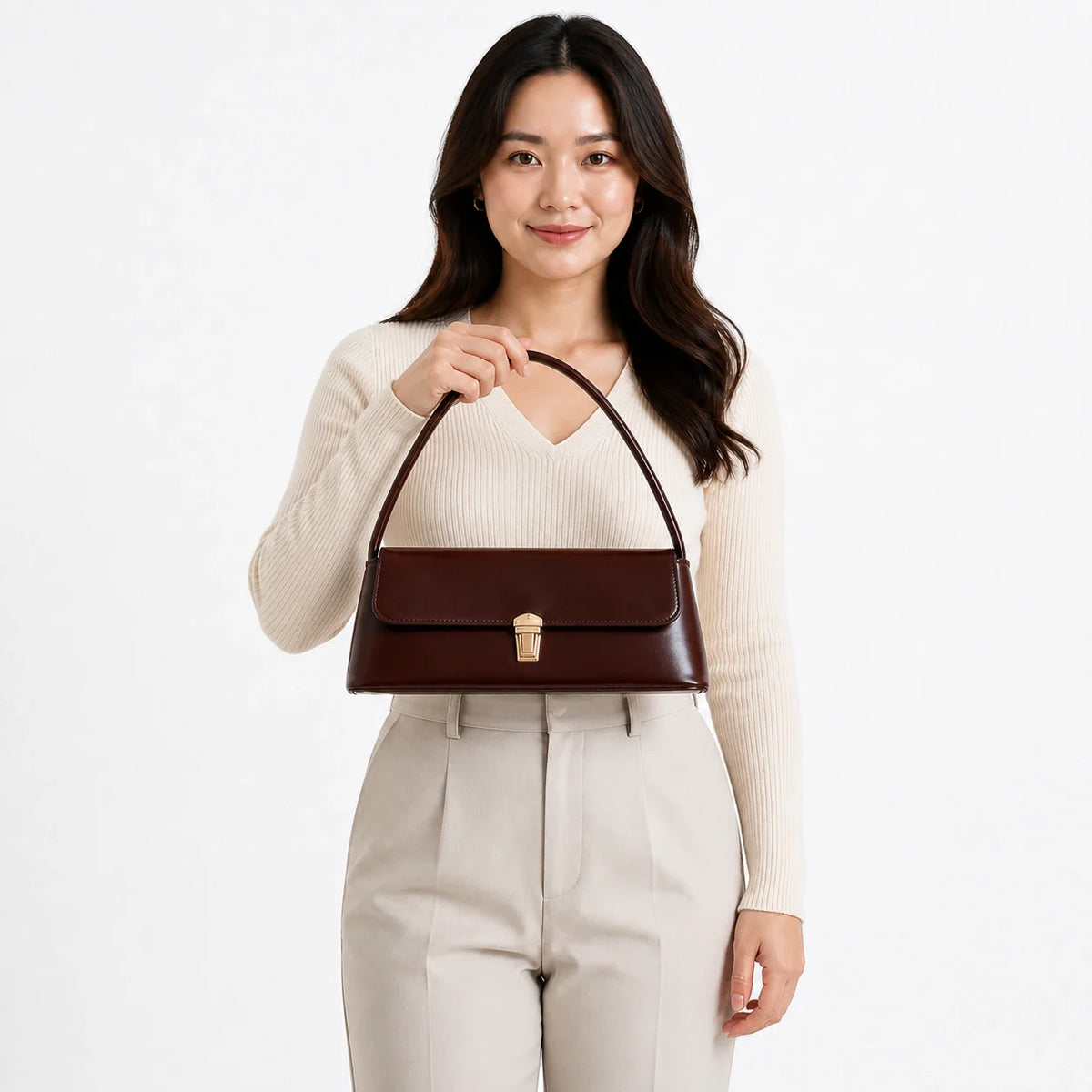 Mini Bag in Leather - Cora