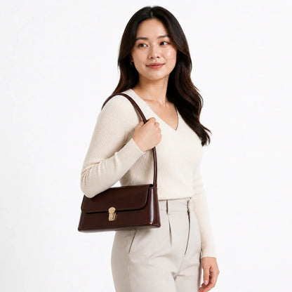 Mini Bag in Leather - Cora
