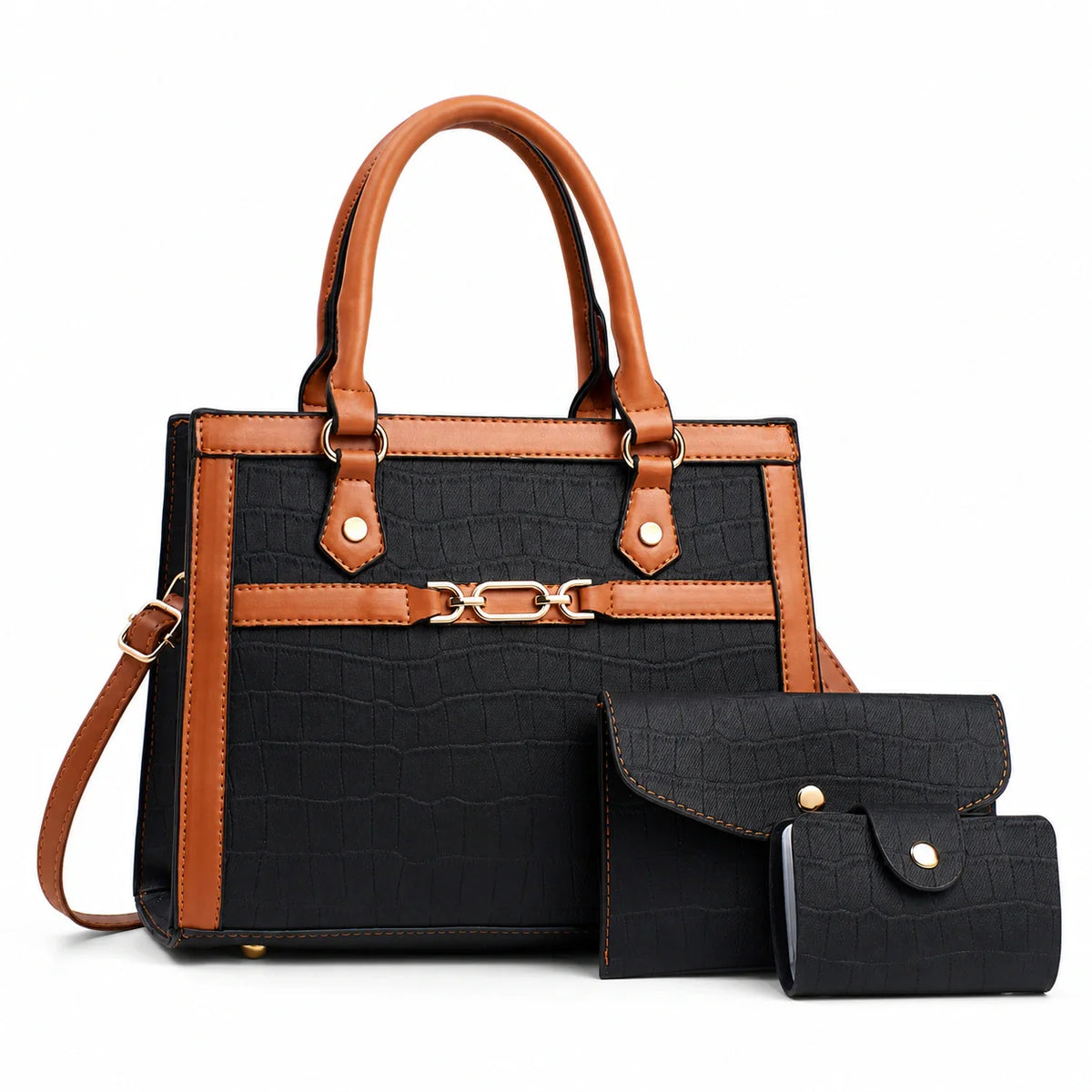 Leather Tote Set - Vela