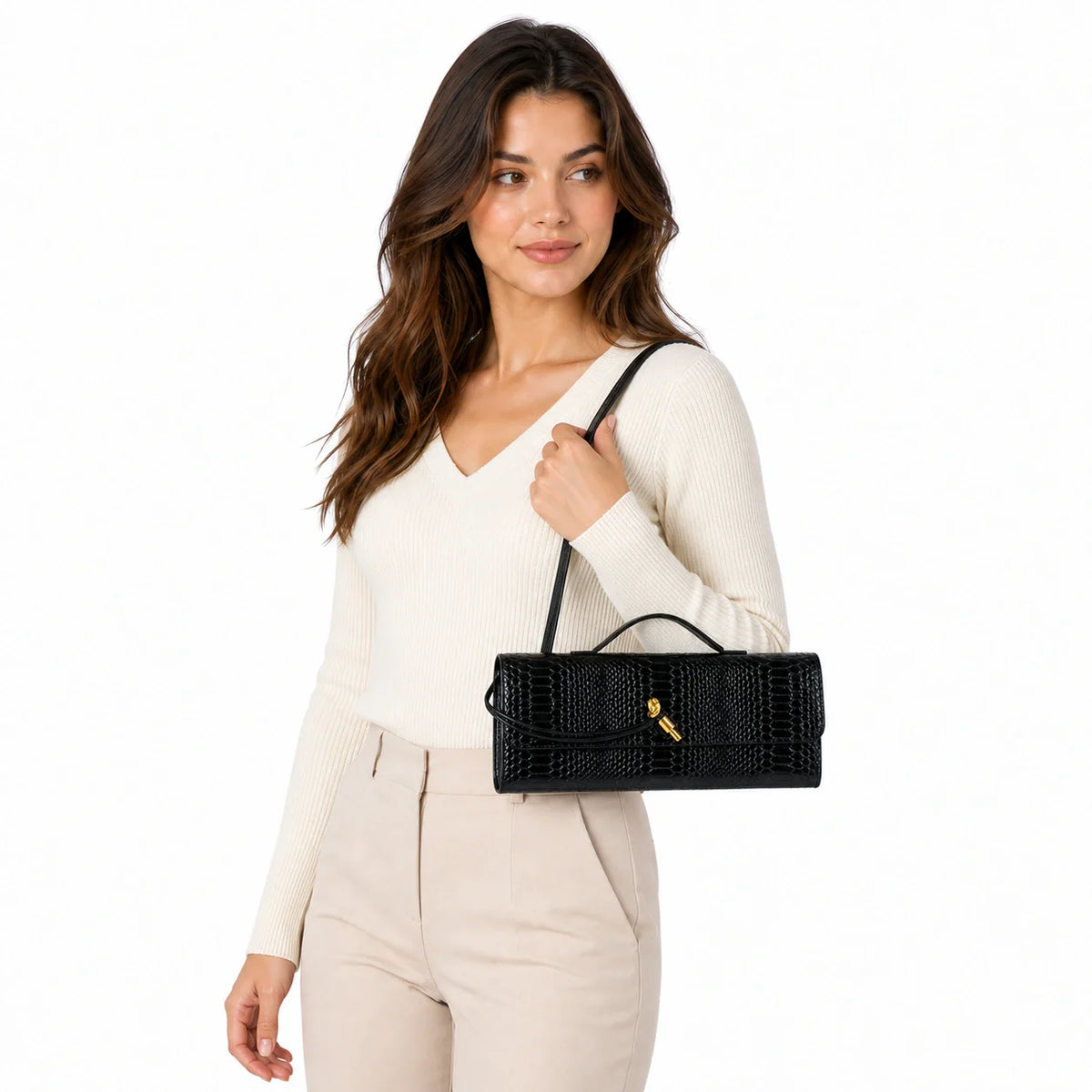 Mini Bag in Leather - Manon