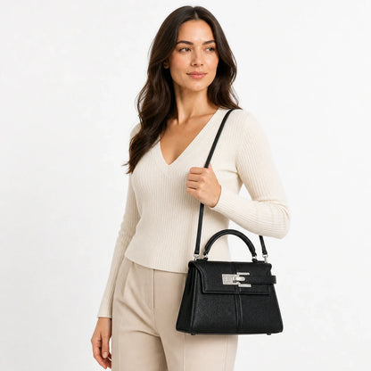Mini Bag in Leather - Rosalie