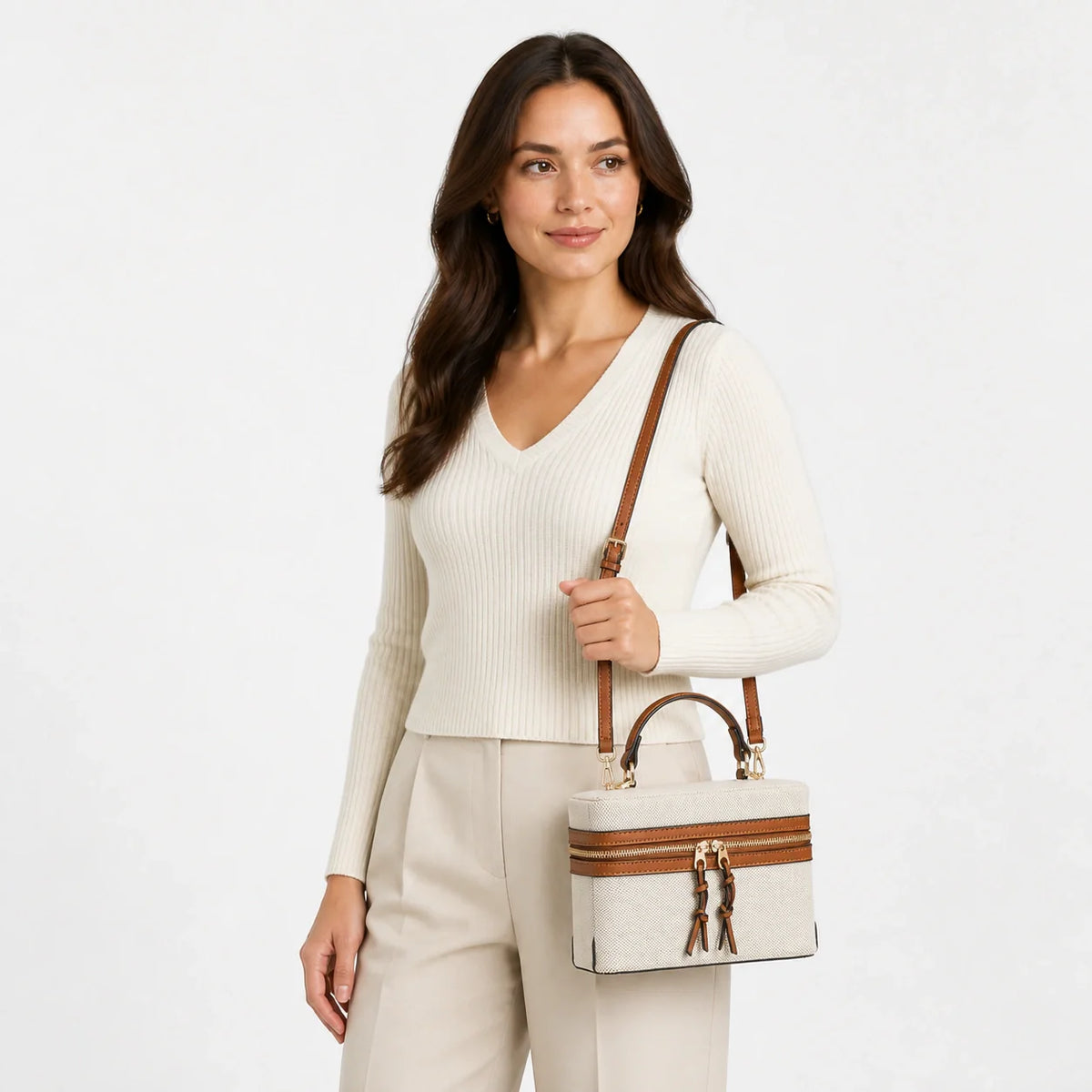 Mini Bag in Leather - Ondine