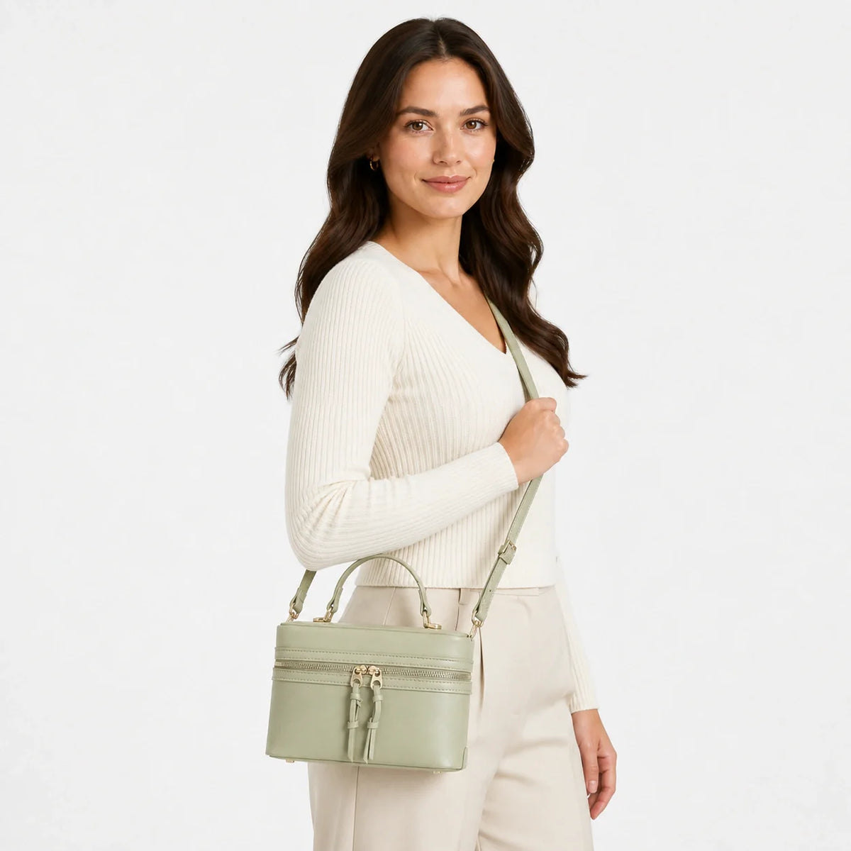 Mini Bag in Leather - Ondine