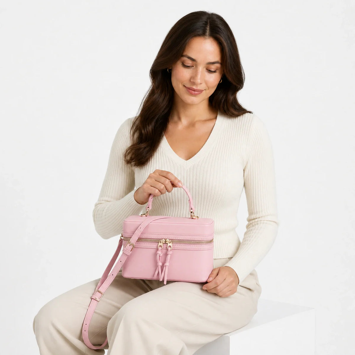Mini Bag in Leather - Ondine