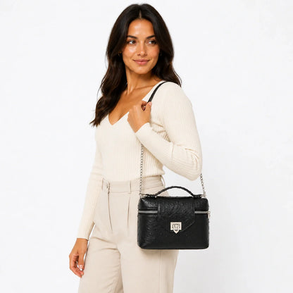 Mini Bag in Leather - Lucie