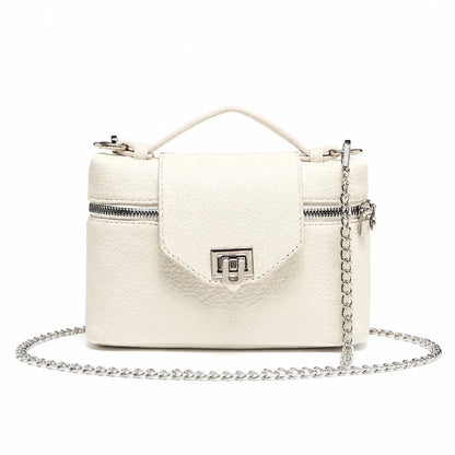 Mini Bag in Leather - Fleur