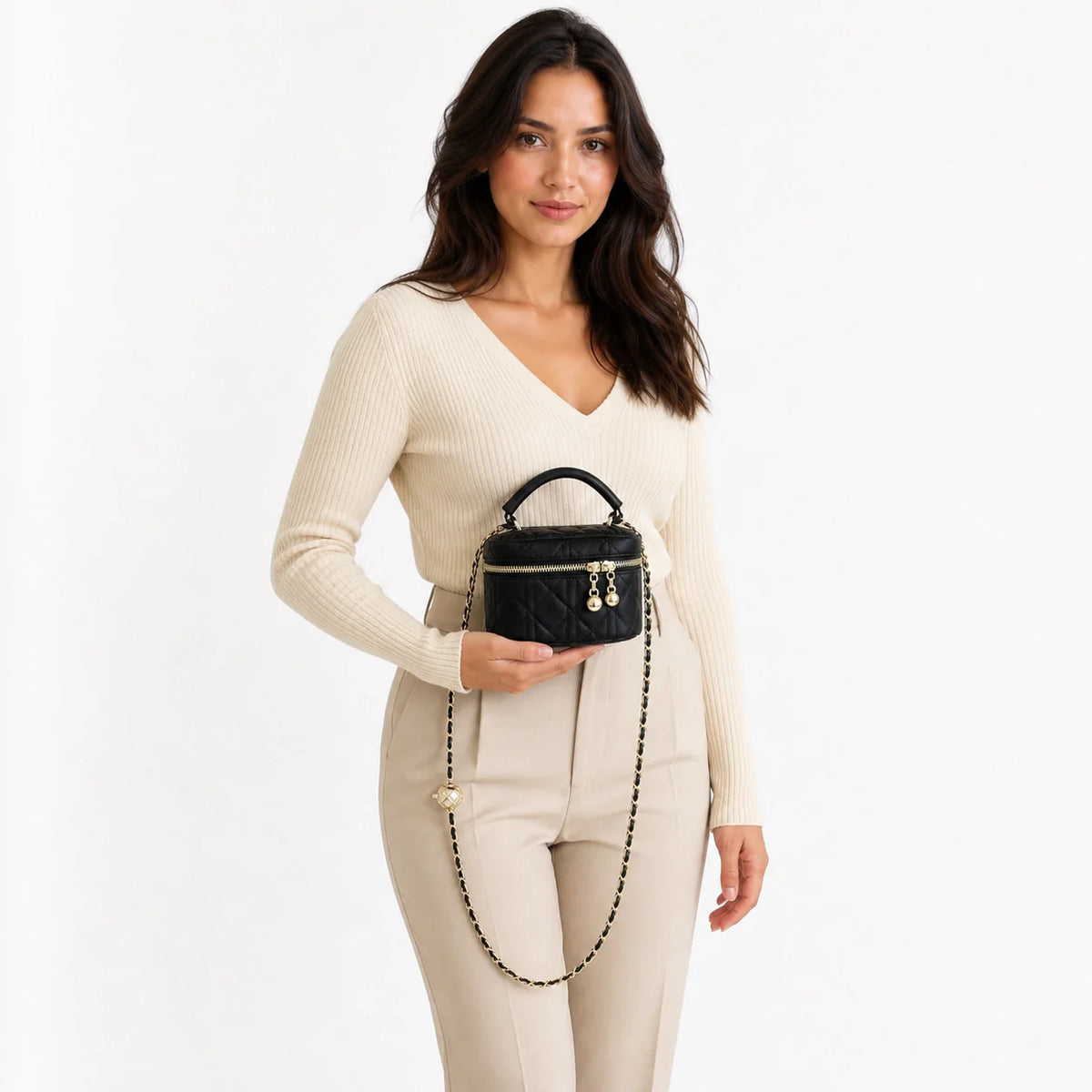 Mini Bag in Leather - Aria
