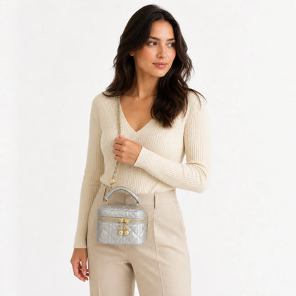 Mini Bag in Leather - Aria