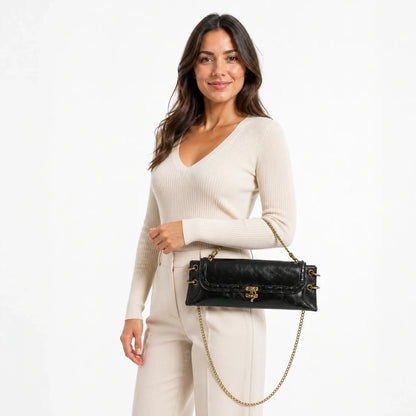 Mini Bag in Leather - Giselle