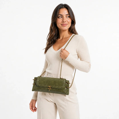 Mini Bag in Leather - Giselle