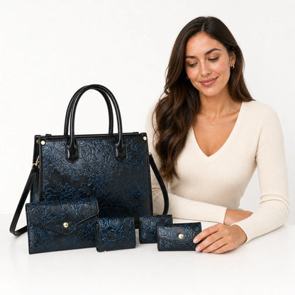 Embossed Leather Set - Vela