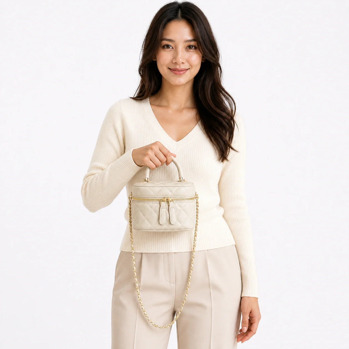 Mini Bag in Leather - Laure