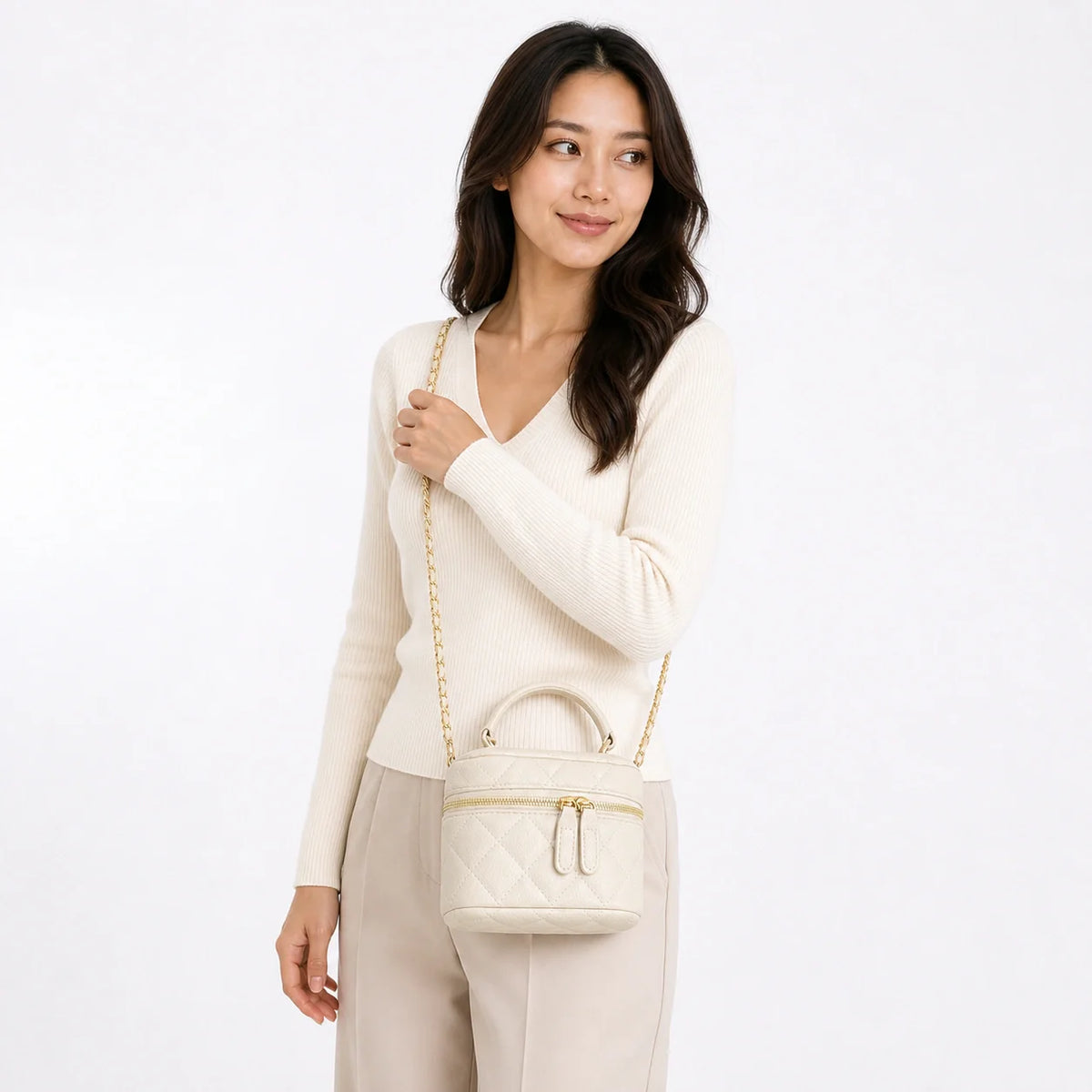 Mini Bag in Leather - Laure
