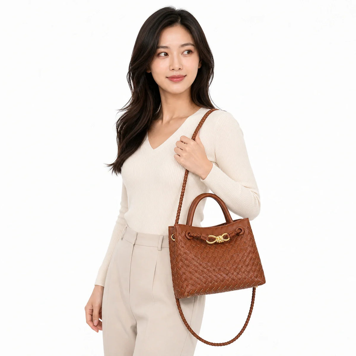 Mini Bag in Leather - Bel