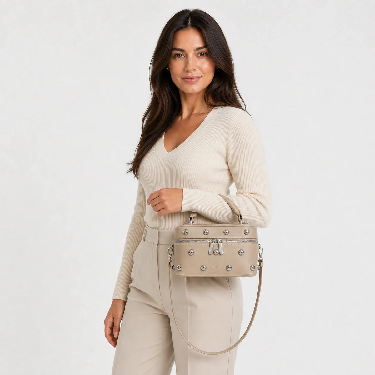 Mini Bag in Leather - Nadia