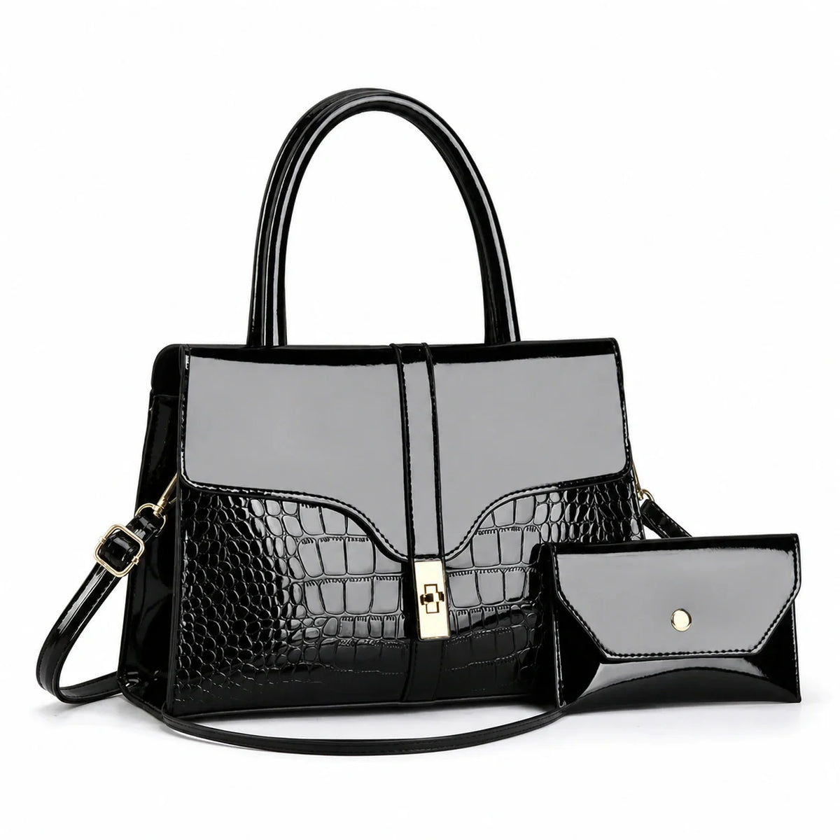Leather Sling & Crossbody Set - Aura