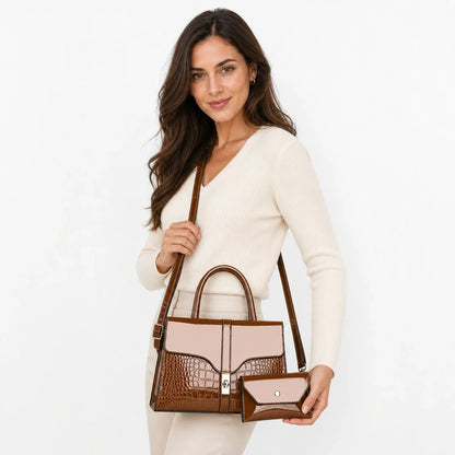 Leather Sling & Crossbody Set - Aura