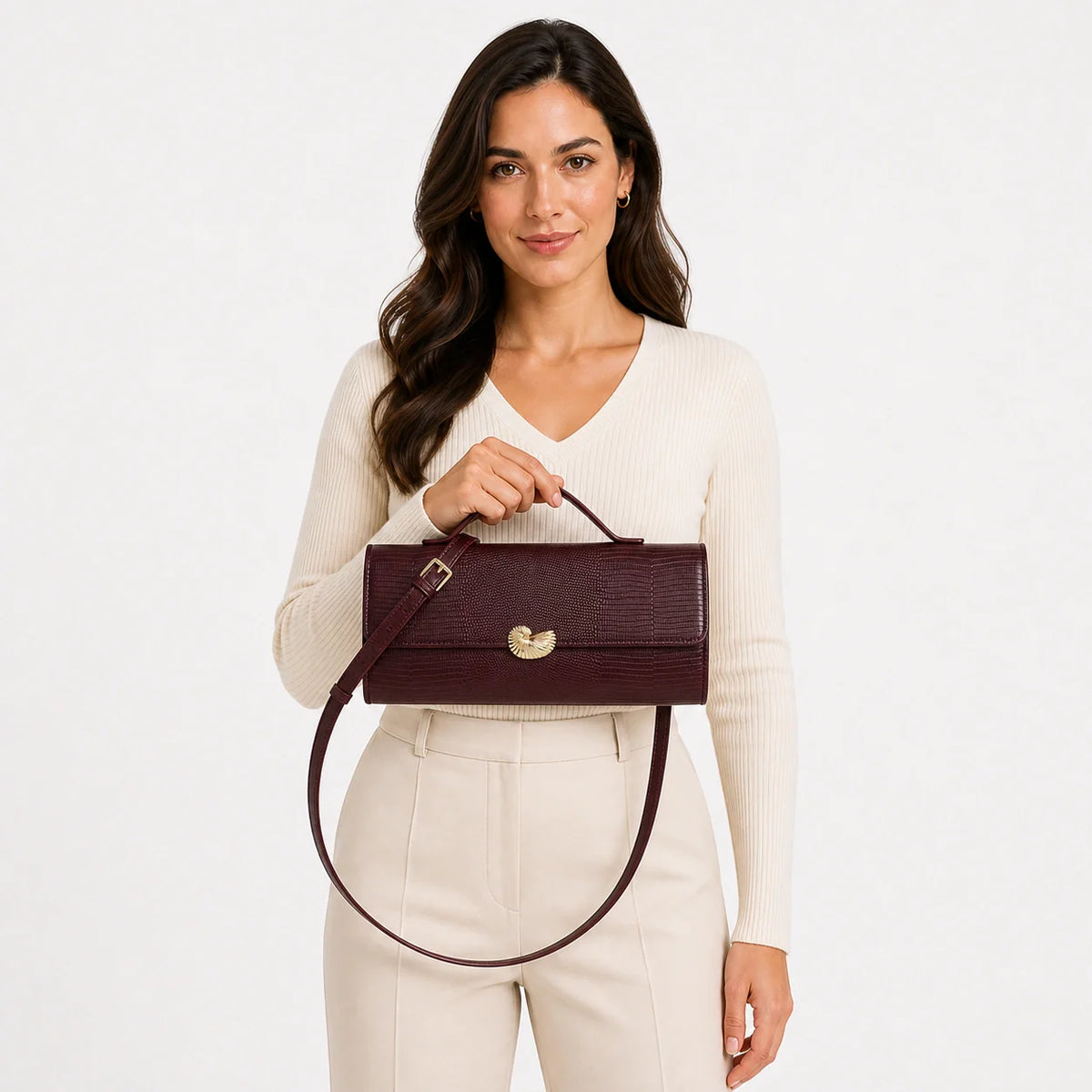 Mini Bag in Leather - Adele