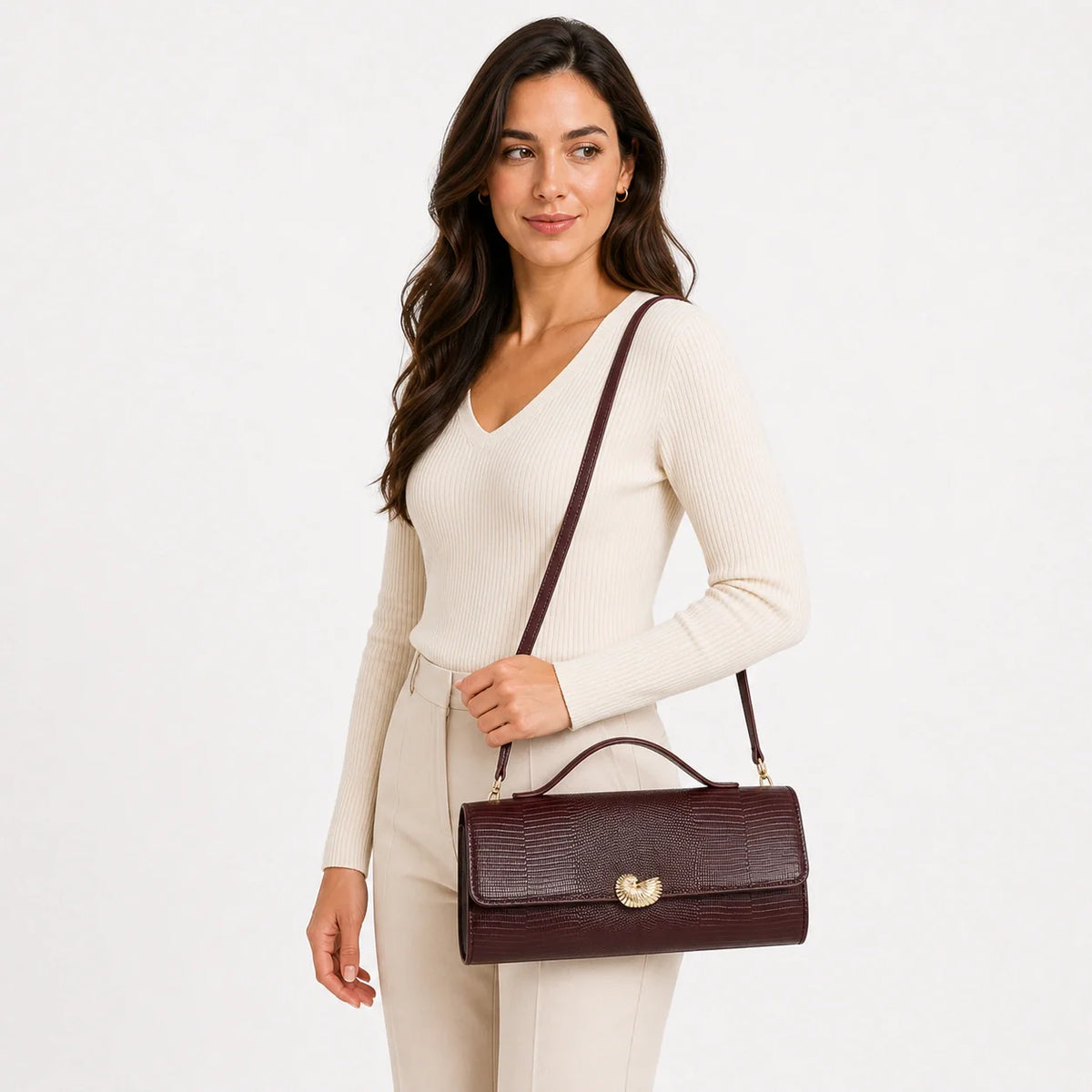Mini Bag in Leather - Adele