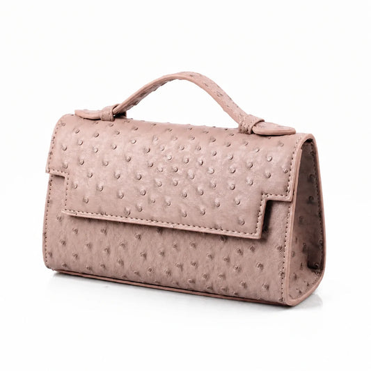 Mini Bag in Leather - Iris