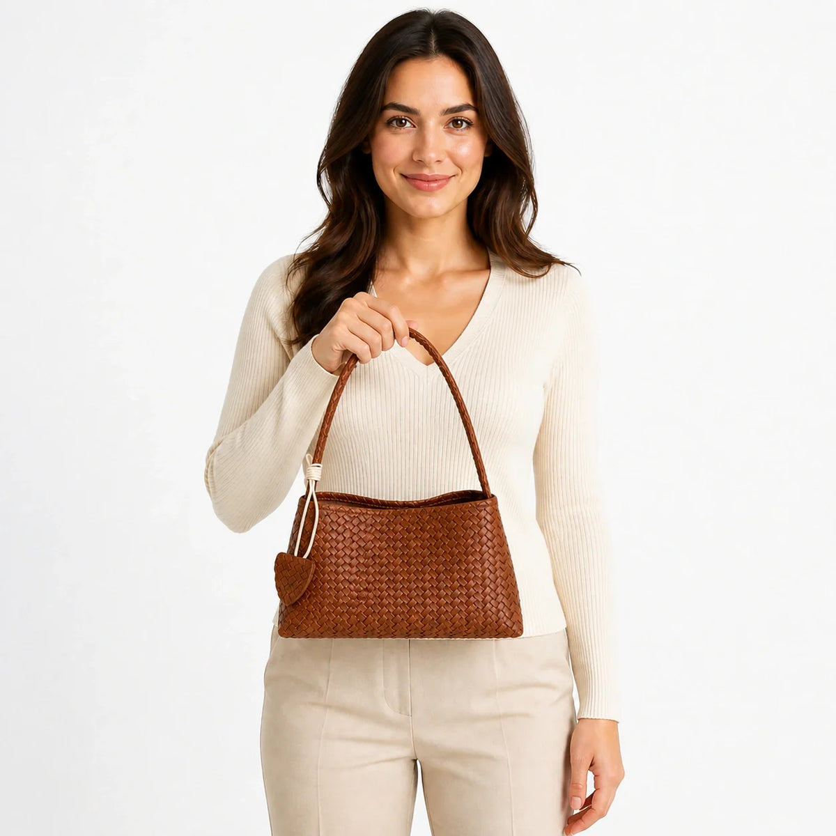 Mini Bag in Leather - Elin