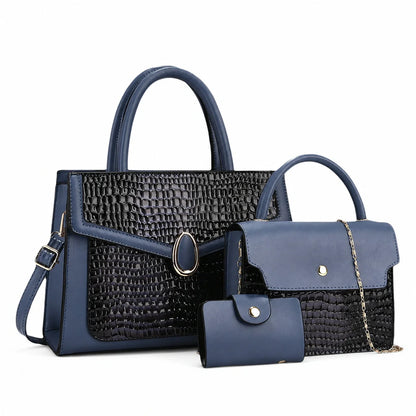Leather Crossbody Bag Set - Kira
