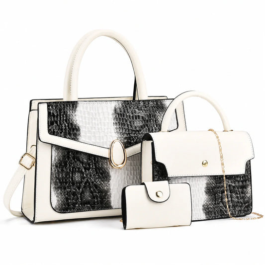 Leather Crossbody Bag Set - Kira