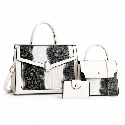 Leather Crossbody Bag Set - Kira