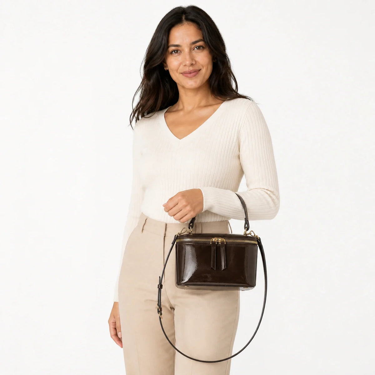 Mini Bag in Leather - Philippine