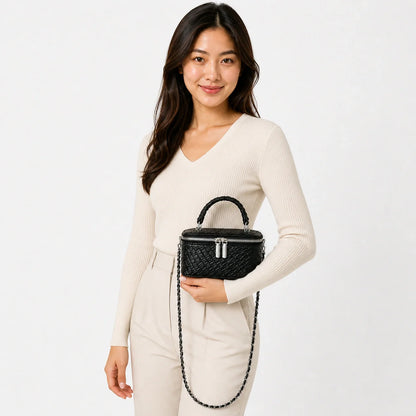 Mini Bag in Leather - Ninon