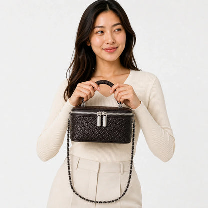 Mini Bag in Leather - Ninon