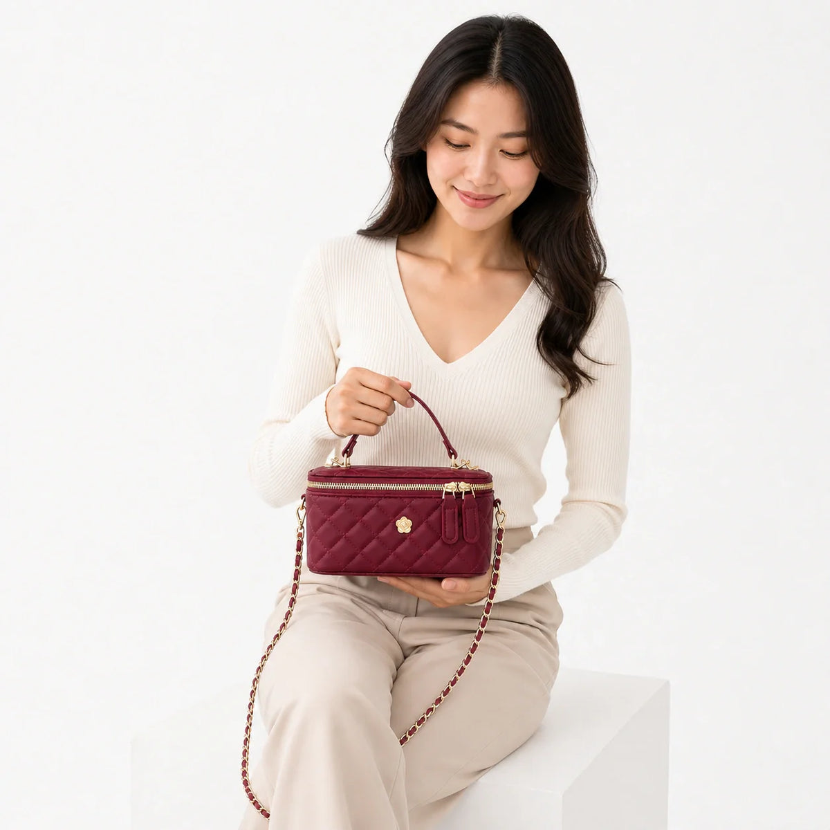 Mini Bag in Leather - Mira