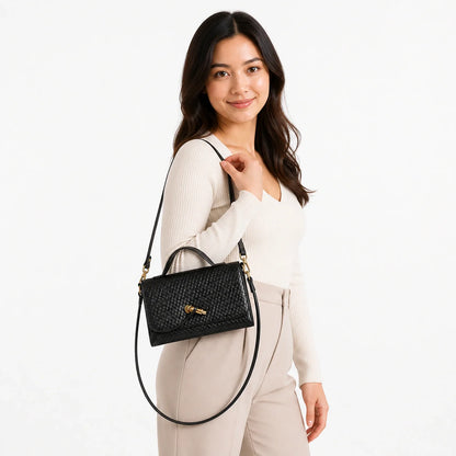 Mini Bag in Leather - Delphine