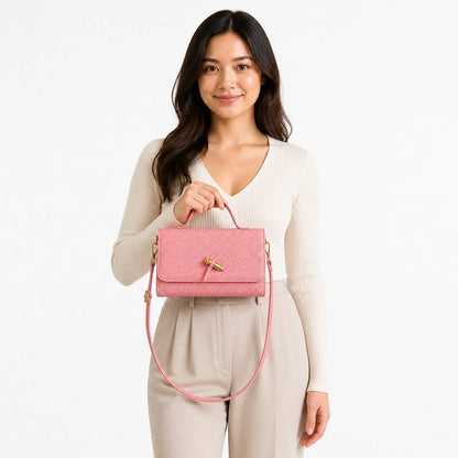 Mini Bag in Leather - Delphine