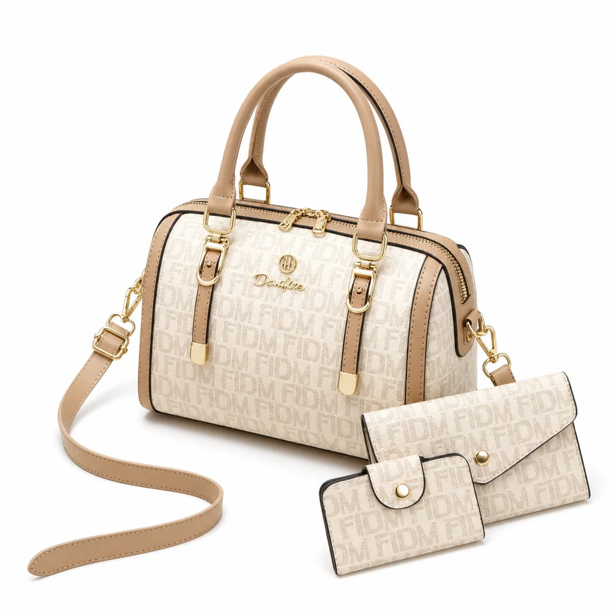 Boston Leather Bag - Vela Set